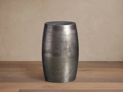 Hammered Drum Indoor Only End Table