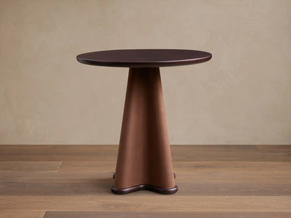 Volant Leather End Table