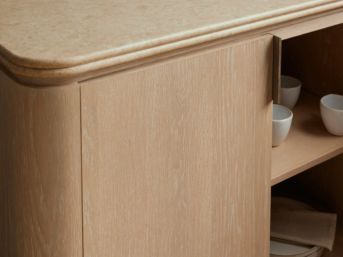 Caden 84" Sideboard in Sand and Cream (4 of 4)