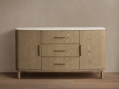 Danny 60" Cabinet in Fawn with Royal Cream Top (2 of 4)