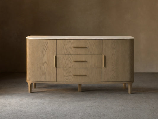 Danny 60" Cabinet in Fawn with Royal Cream Top (2 of 4)