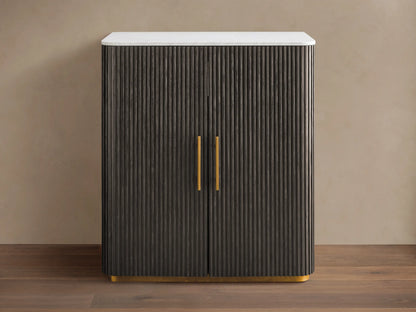 Finnley Plinth Bar Cabinet