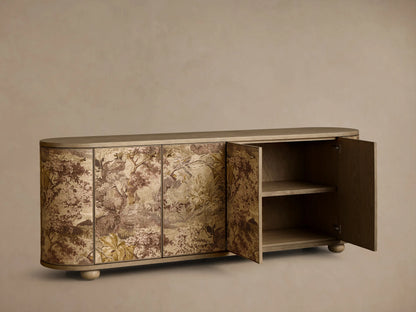 Fresca 84" Sideboard in Lento Olive with Fawn (1 of 5)