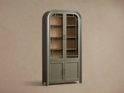 Gatlin 46" Glass Cabinet in Doma Verde (4 of 4)