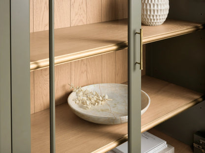 Gatlin 46" Glass Cabinet in Doma Verde (3 of 4)