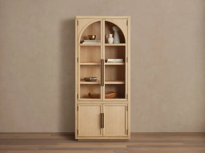 Hattie Squared Glass Cabinet