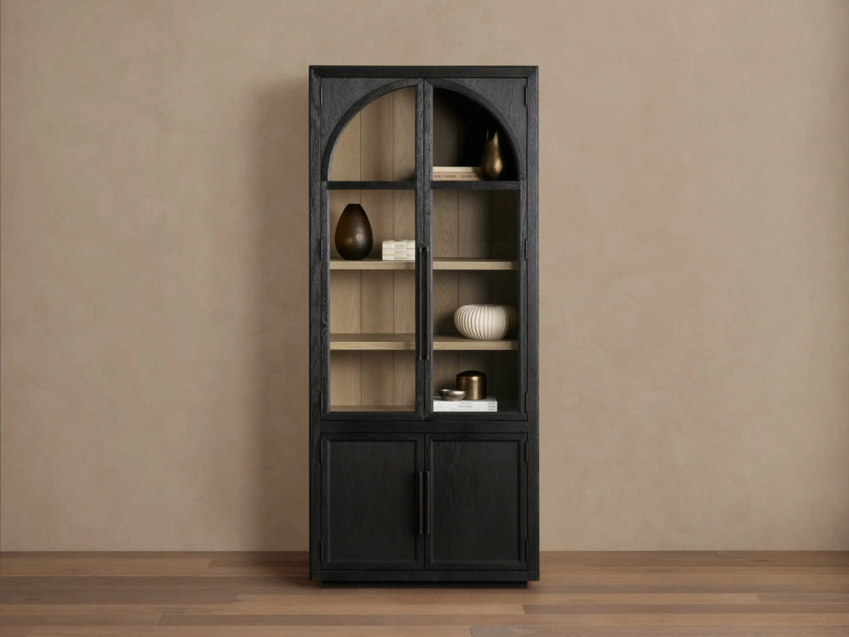 Hattie Squared Glass Cabinet