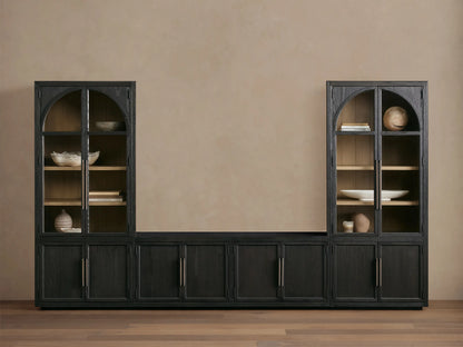 Hattie Glass Media Cabinet