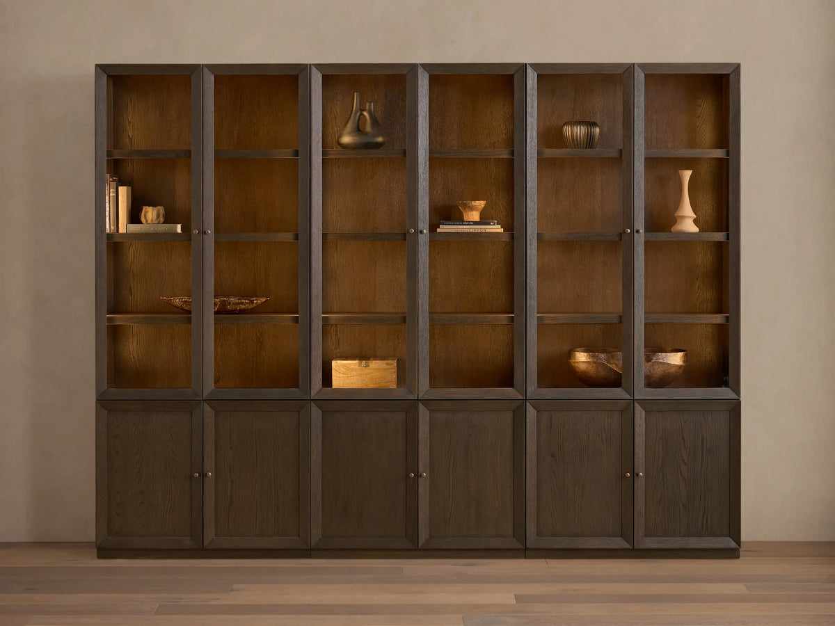Nason Modular Glass Cabinet