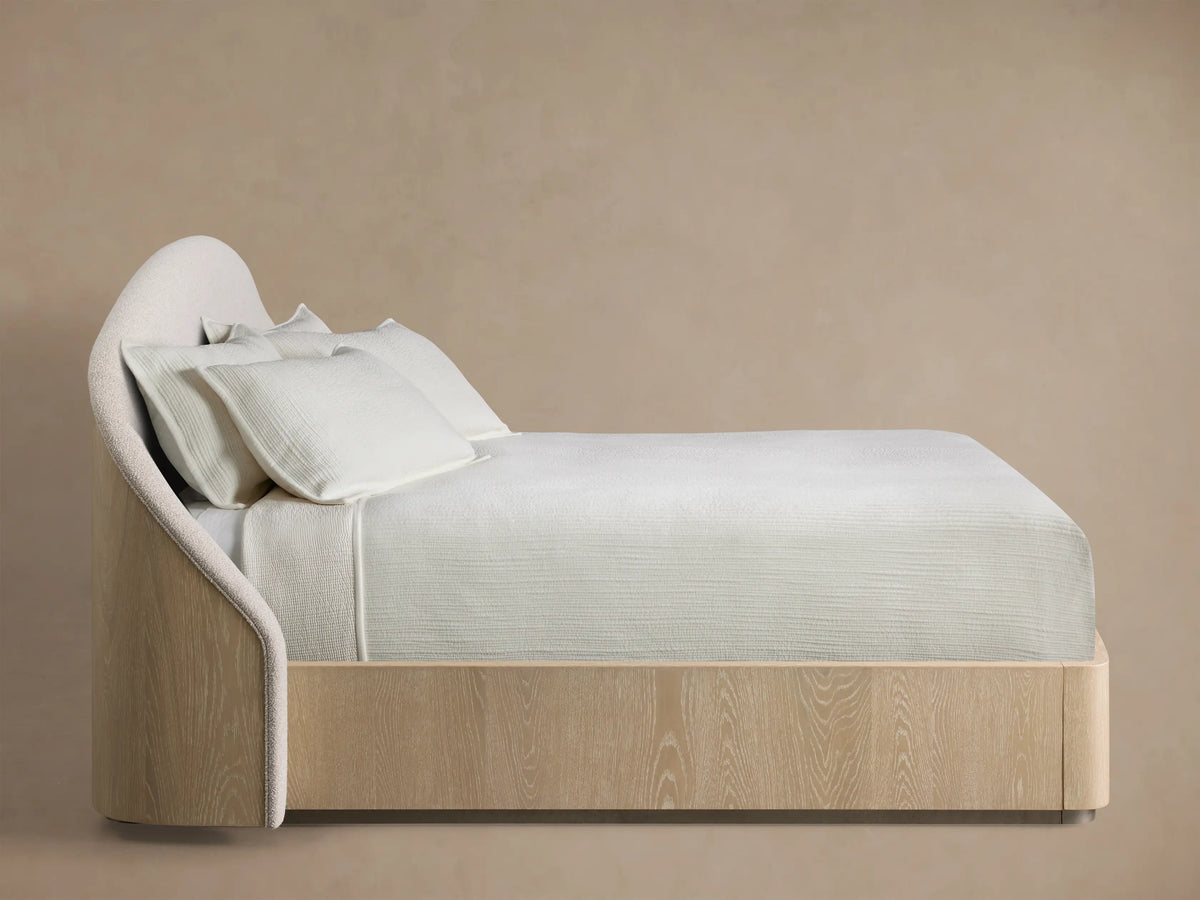 Caden 45.75" Queen Bed in Sand and Adilon Latte (1 of 4)