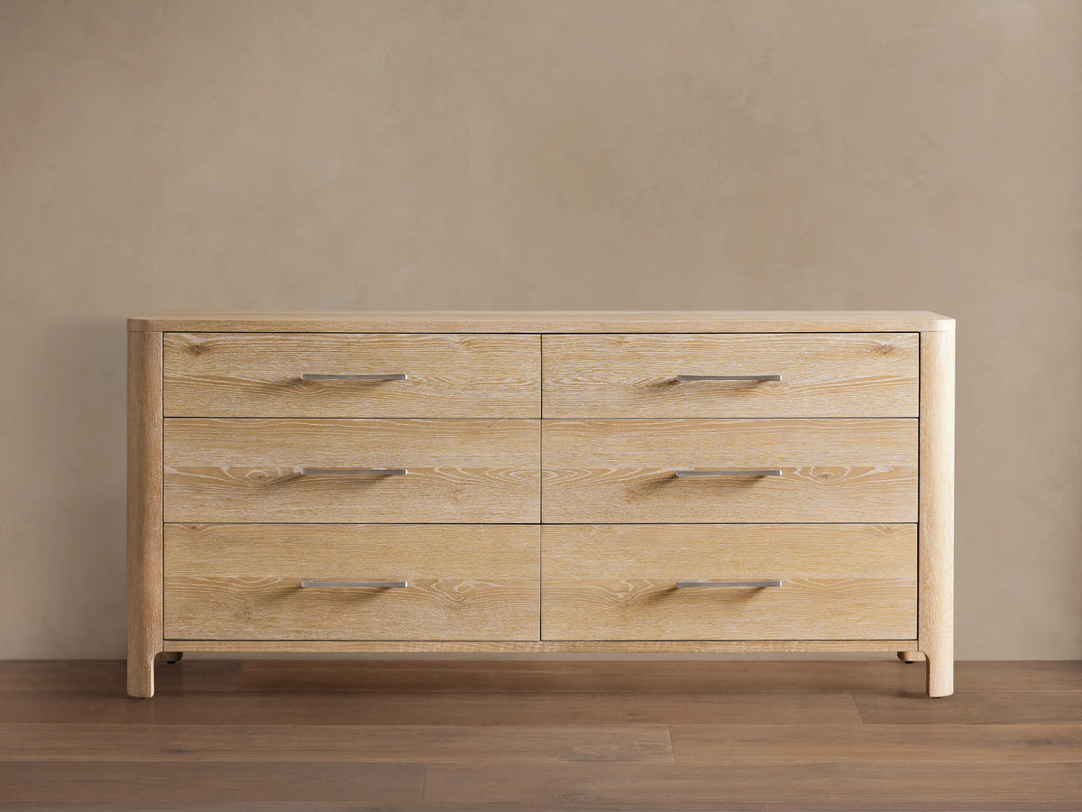 Calista Six-Drawer Dresser