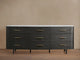CARRARA MARBLE / EBONY