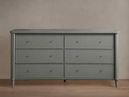 Henley Wide Six-Drawer Dresser