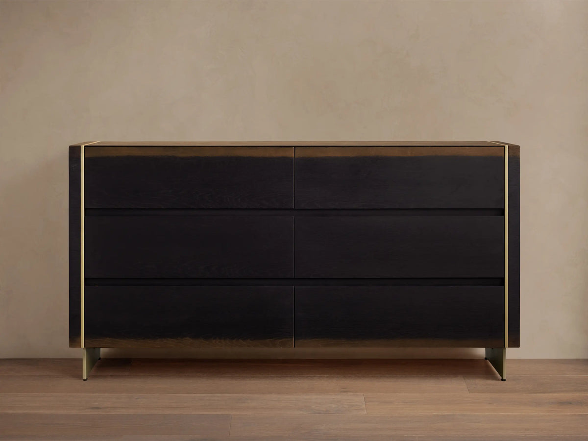 Mihaela Six-Drawer Dresser