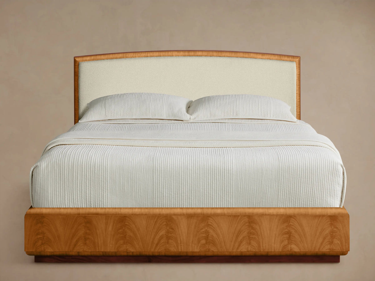 Palma 48" Queen Bed in Canelle and Promise Sugar (1 of 5)
