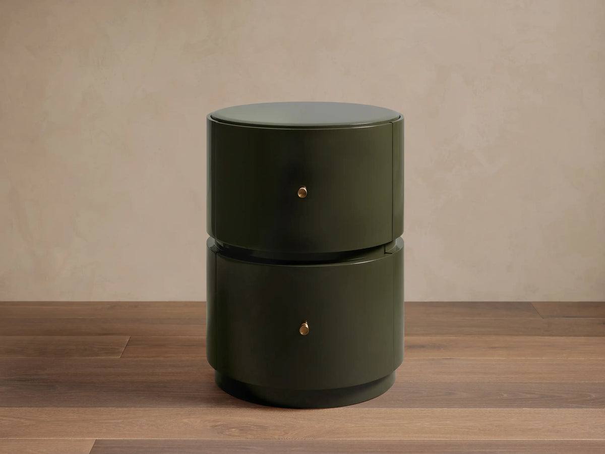 Riya Round Nightstand