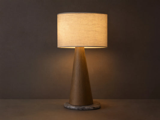Roux Table Lamp in Brown (1 of 4)