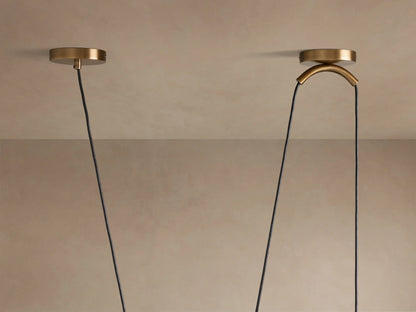 Sagamore 1 Light Pendant in Brass (4 of 5)