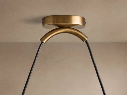 Sagamore 2 Light Pendant in Brass (5 of 5)
