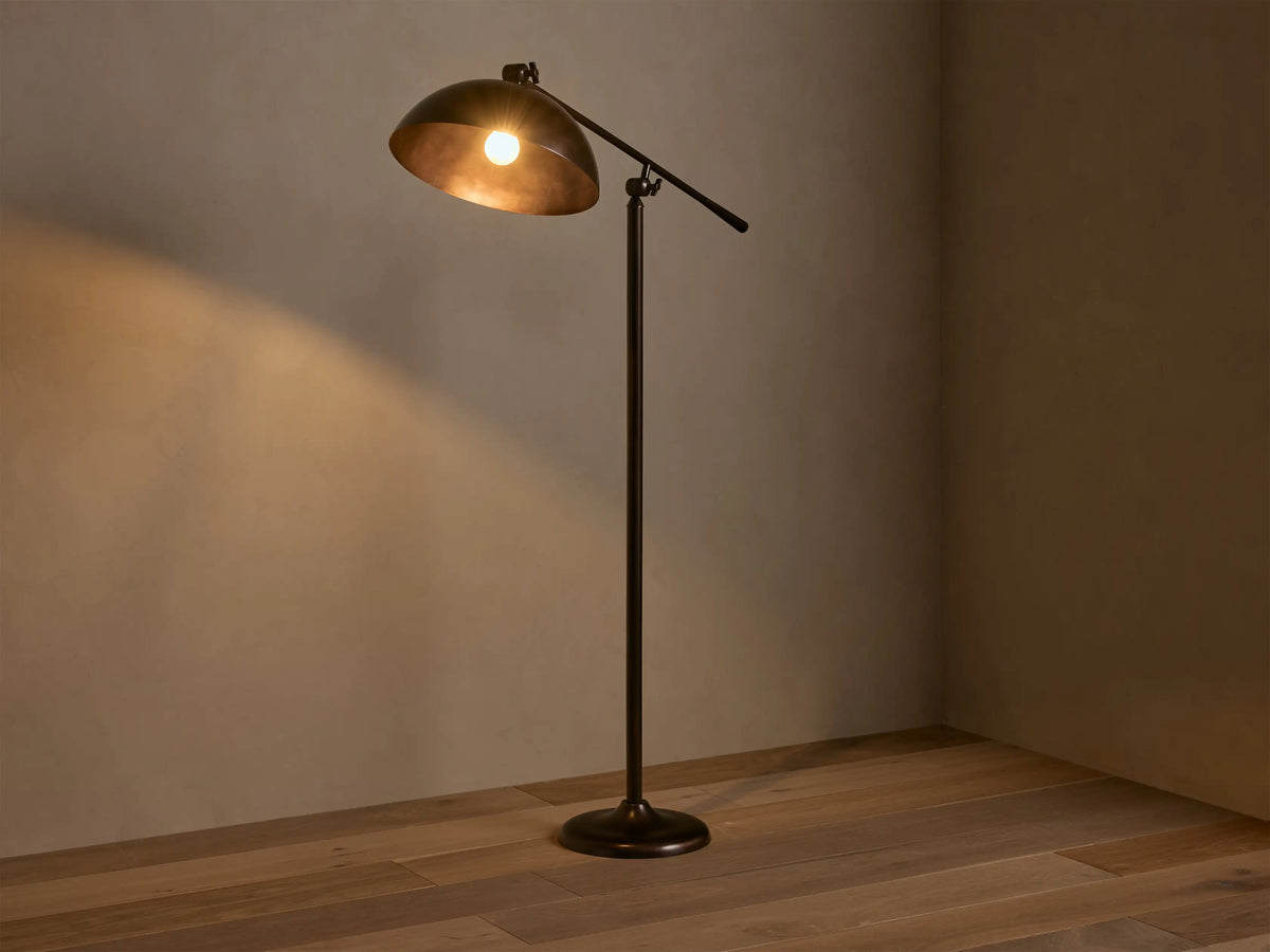 Sigmund Task Floor Lamp in Bronze (1 of 4)
