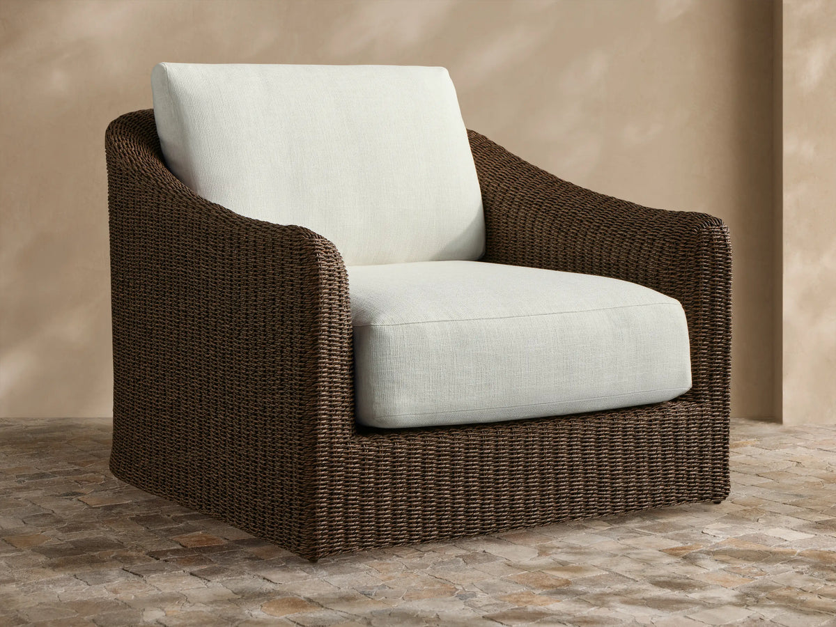 Ancona Outdoor Swivel Chair