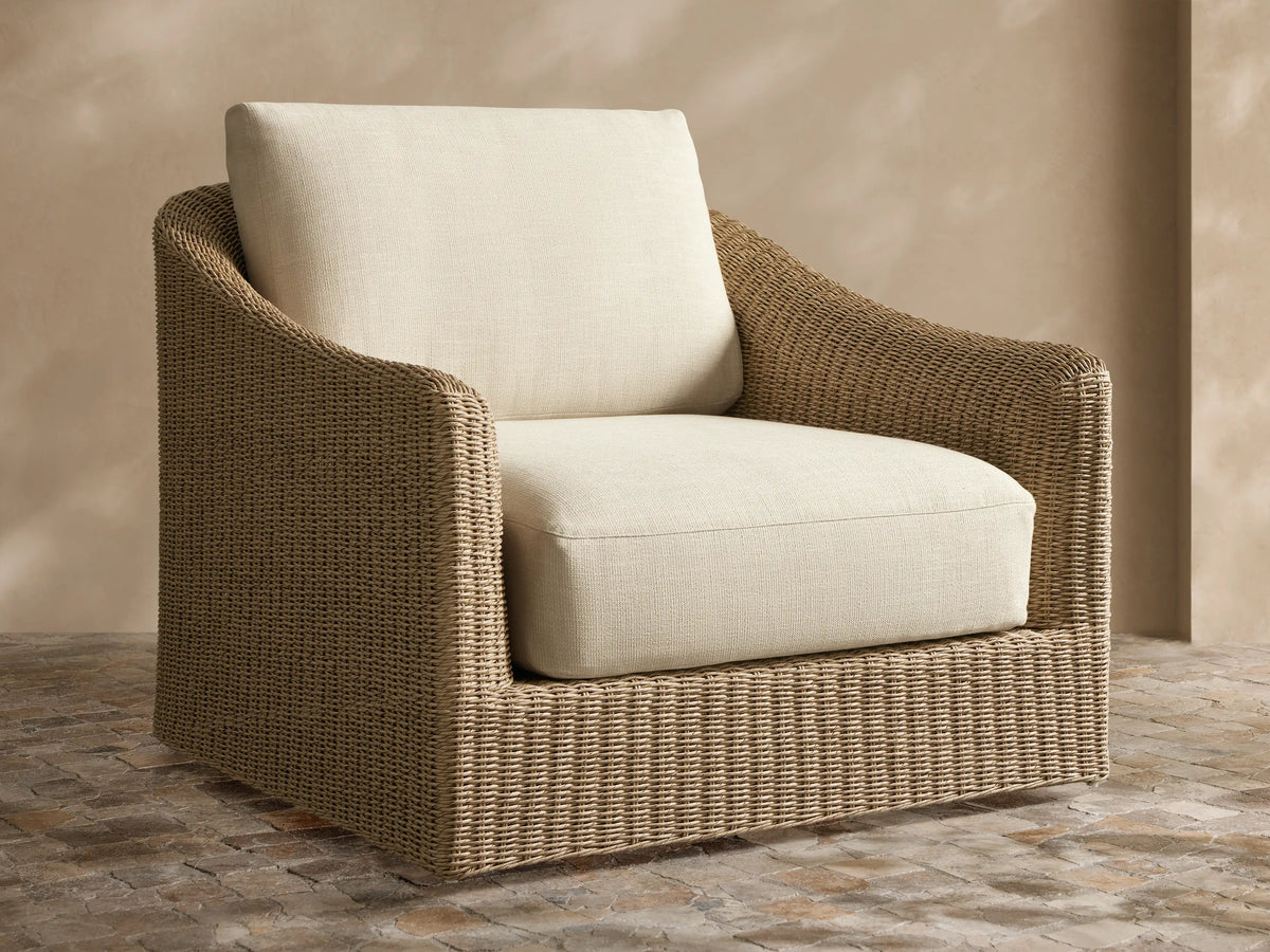 Ancona Outdoor Swivel Chair