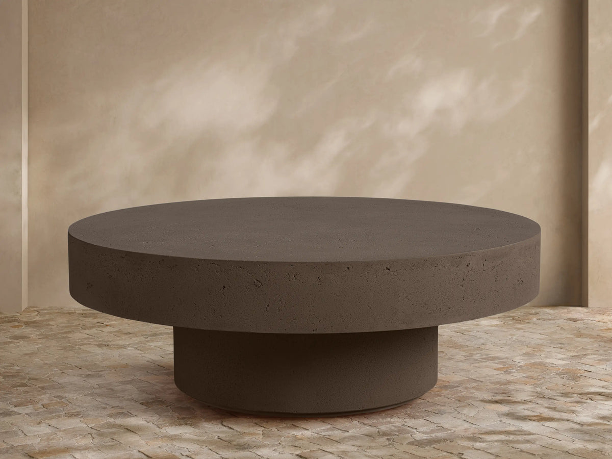 Azores Outdoor Round Coffee Table