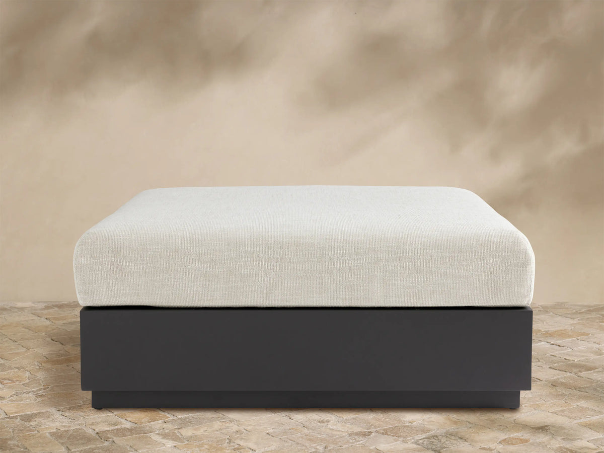 Bal Harbour Outdoor Aluminum Ottoman