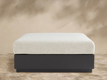 Bal Harbour Outdoor Aluminum Ottoman