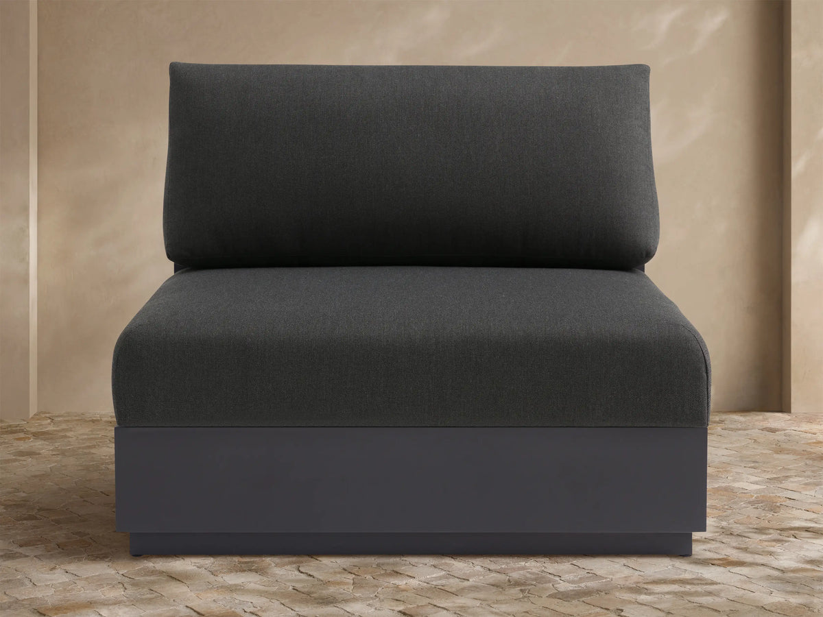 Bal Harbour Outdoor Aluminum Armless Chair