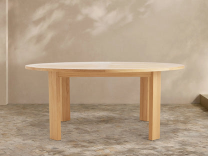 Bal Harbour Outdoor Teak Round Dining Table