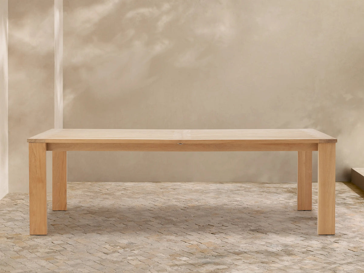 Bal Harbour Outdoor Teak Extension Dining Table