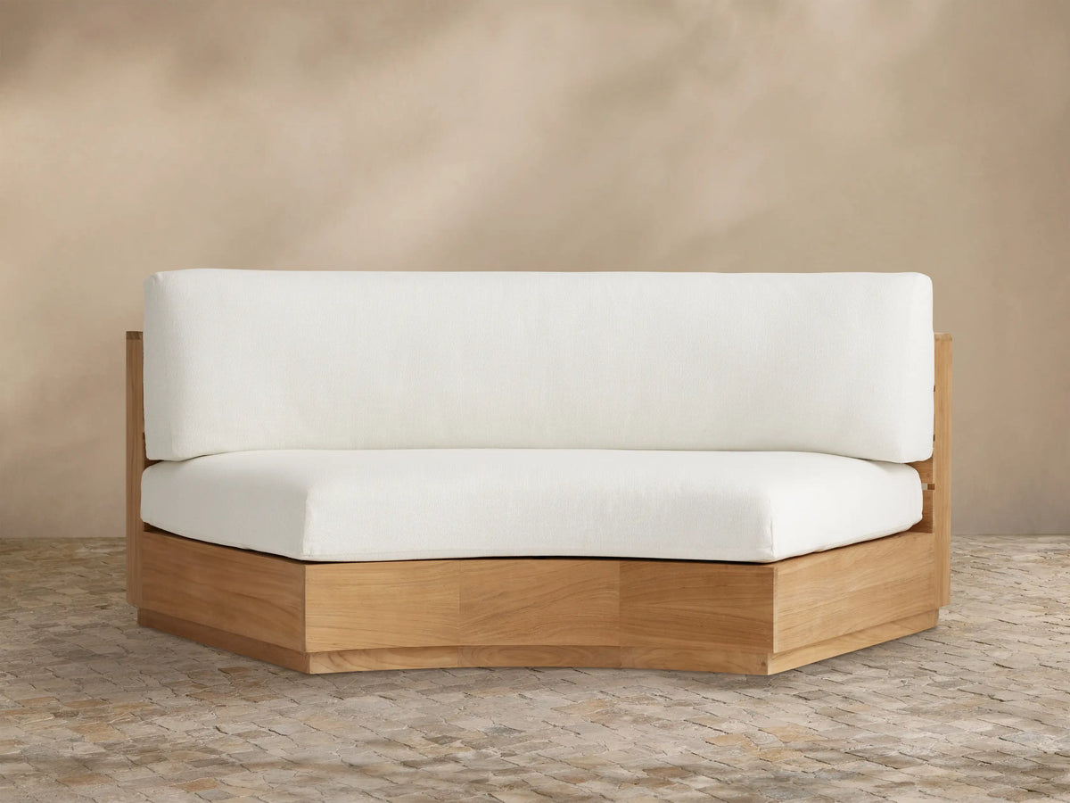 Bal Harbour Outdoor Curved Sofa