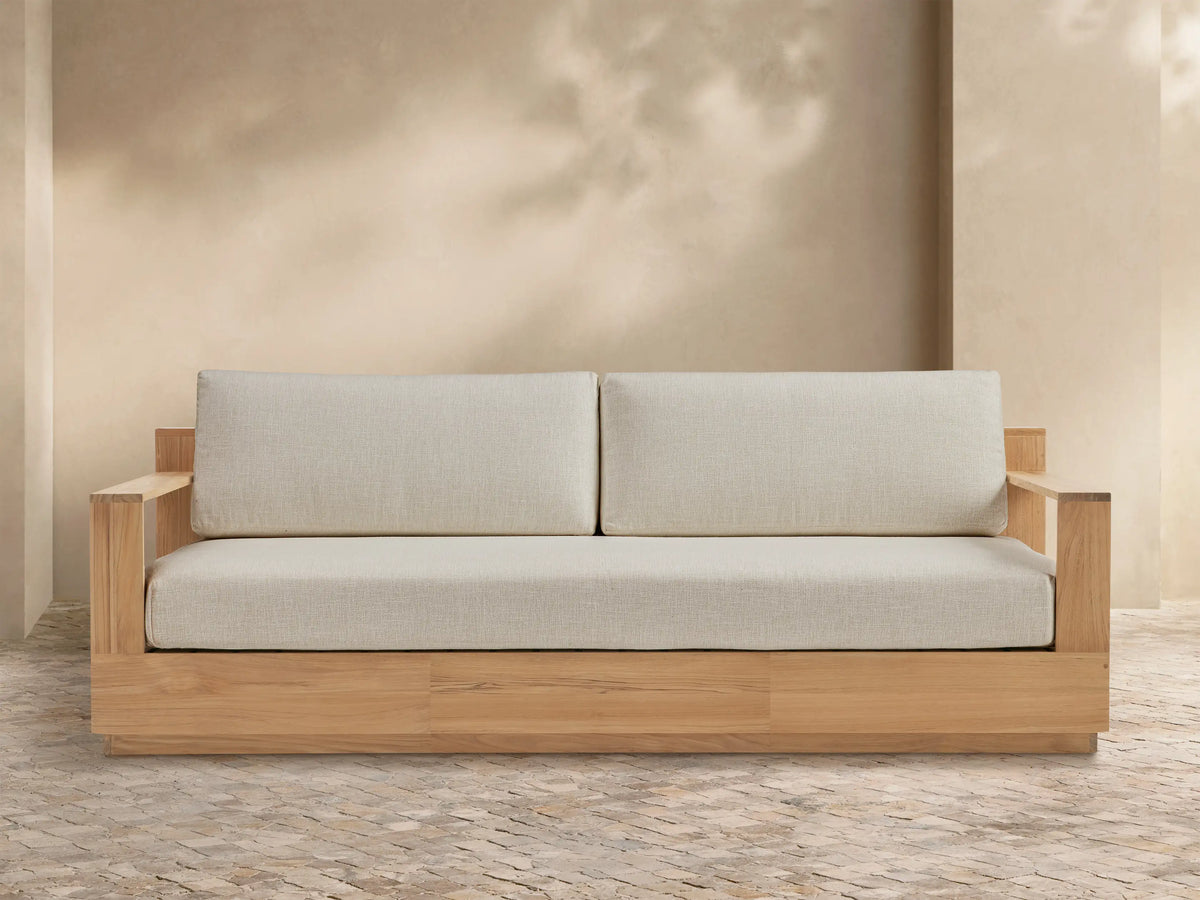 Bal Harbour Outdoor Teak Sofa