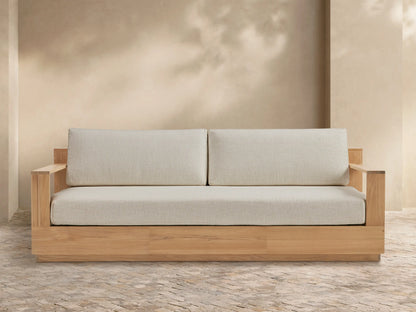 Bal Harbour Outdoor Teak Sofa