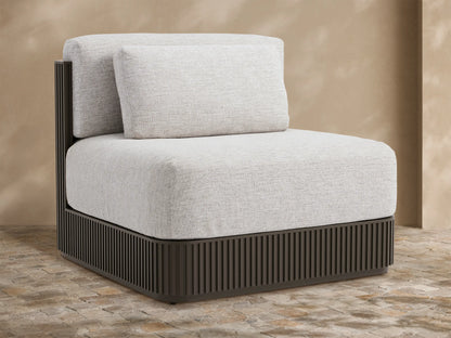 Beaumont Outdoor Aluminum Lounge Chair