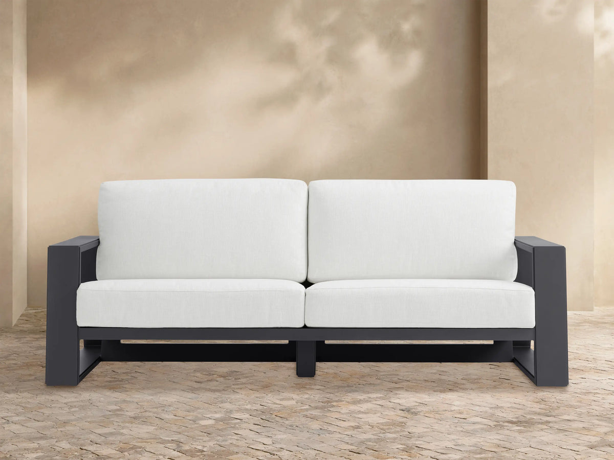 Canyon Outdoor Aluminum Sofa