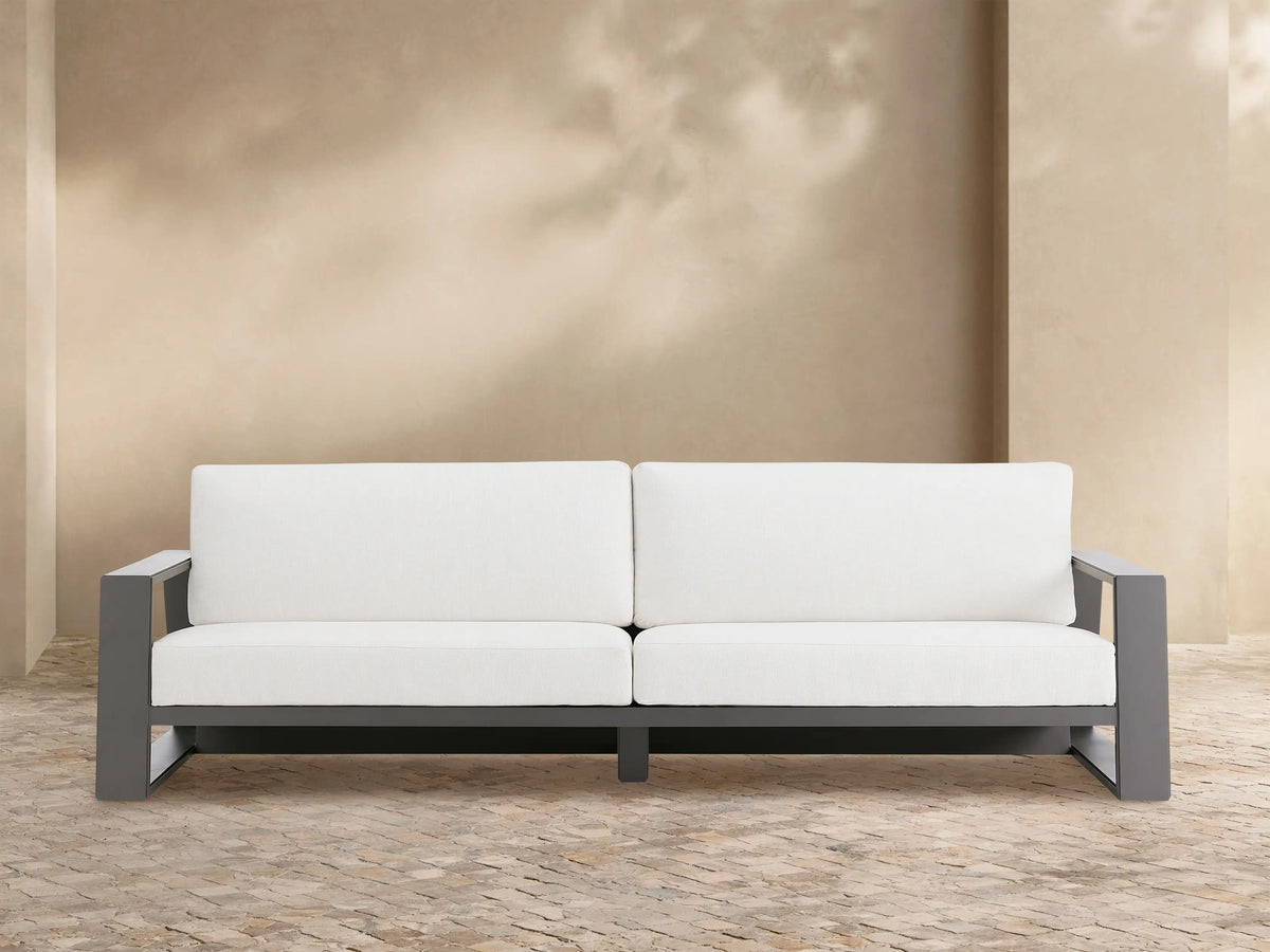 Canyon Outdoor Aluminum Sofa