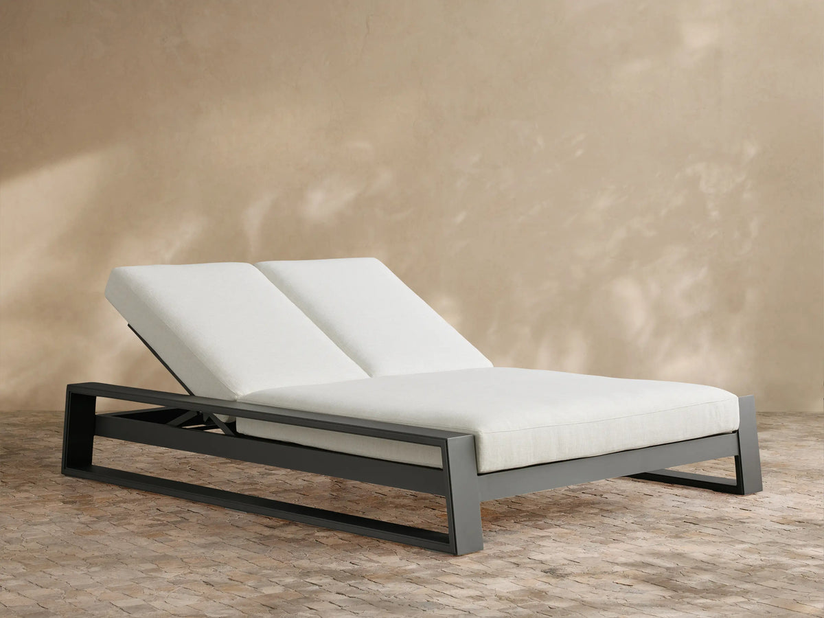 Canyon Outdoor Aluminum Double Chaise