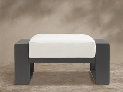 Canyon Outdoor Aluminum Ottoman