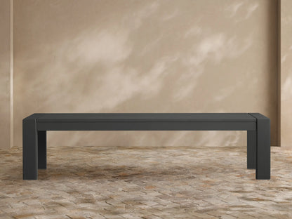 Canyon Outdoor Aluminum Dining Bench