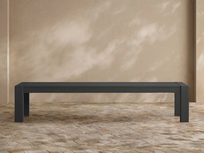 Canyon Outdoor Aluminum Dining Bench