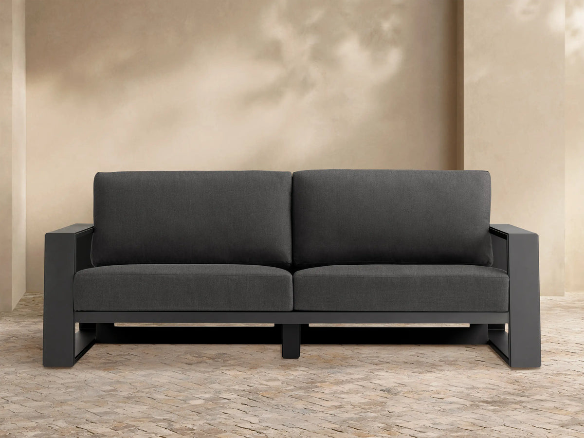 Canyon Outdoor Aluminum Sofa