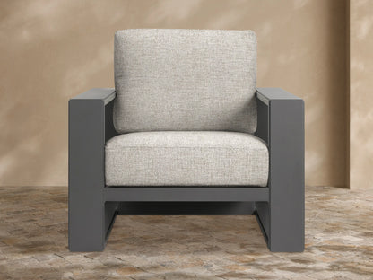 Canyon Outdoor Aluminum Lounge Chair