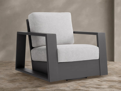 Canyon Outdoor Aluminum Swivel Chair