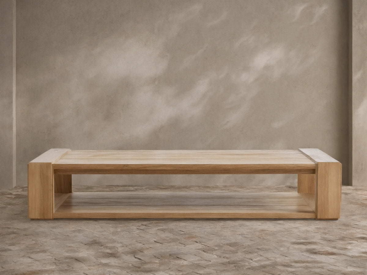 Canyon Outdoor Teak Coffee Table