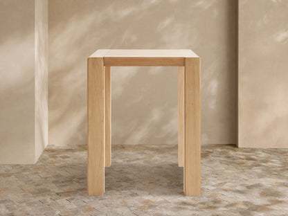 Canyon Outdoor Teak Bar Table