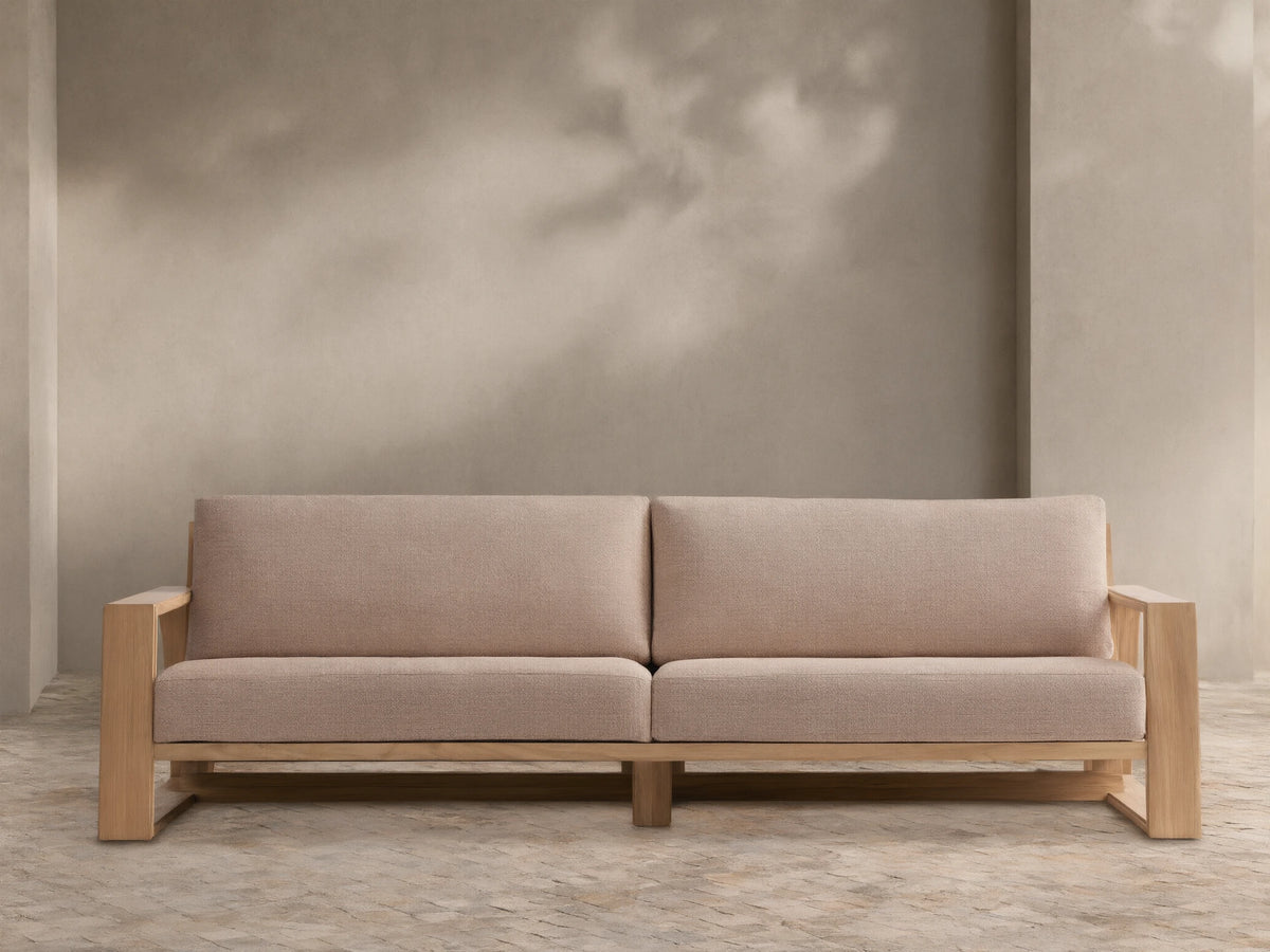 Canyon Outdoor Teak Sofa
