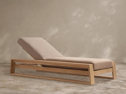 Canyon Outdoor Teak Chaise