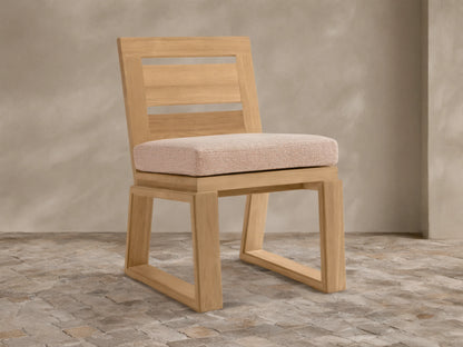 Canyon Outdoor Teak Dining Side Chair